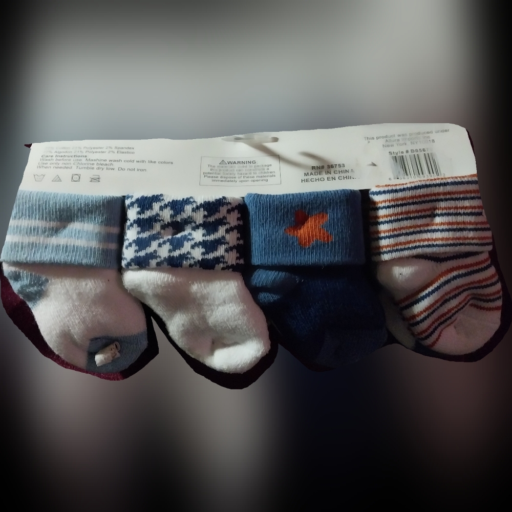 Baby boy socks